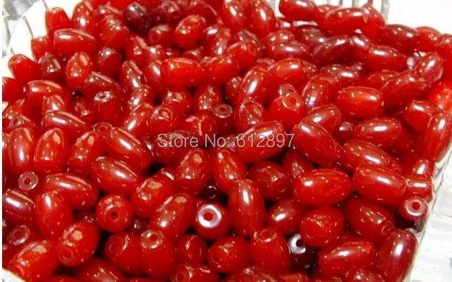 

Wholesale 1pcs Chinese Carved Red new/Jadeite Pendant Oval Shape Loose Beads