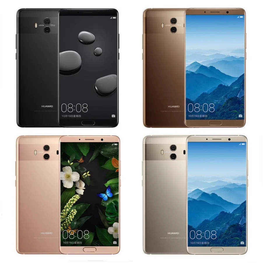 Глобальная прошивка huawei mate 10 Android 8 0 3D изогнутое стекло двойная камера 20MP 5 9