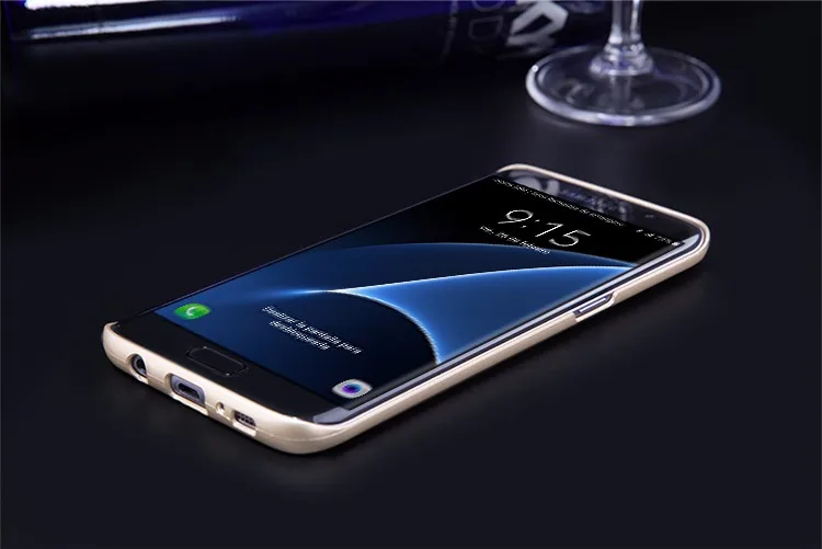 Чехол для samsung Galaxy S7 Edge, задняя крышка, чехол NILLKIN, Супер Матовый экран, защита экрана и розничная посылка