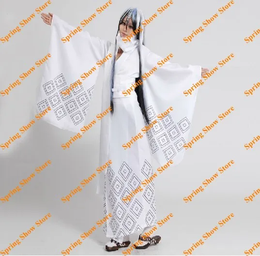 Nurarihyon no Mago Snowwoman Yuki Onna Oikawa Tsurara костюм для косплея белое кимоно с принтом на заказ