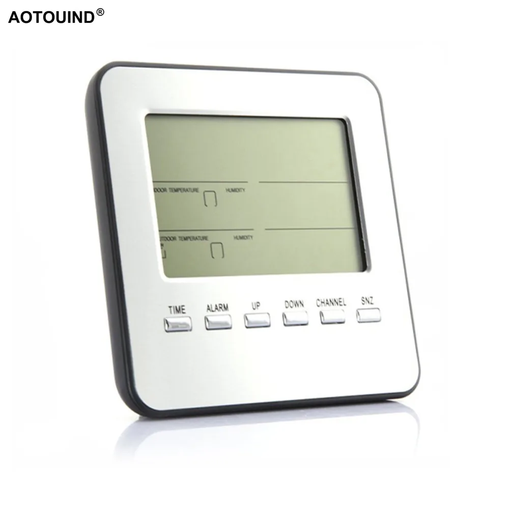 AOTOUIND 5 шт. Заводская поставка беспроводная RF433 цифровая наружная Метеостанция