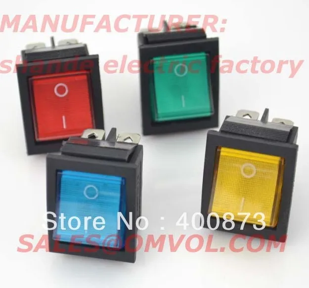 Indicator Light 6 Pin Rocker Switch ON OFF High qualityin Switches