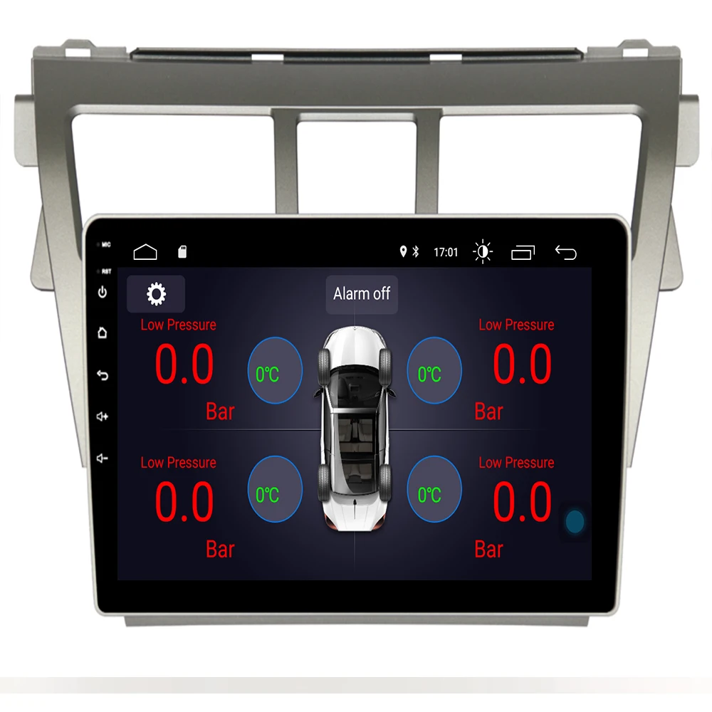 Flash Deal 9inch 2.5D Android9.1 car dvd Multimedia player GPS for Toyota Vios Yaris Belta CAR gps navigation Radio Stereo recorder BT WIFI 3