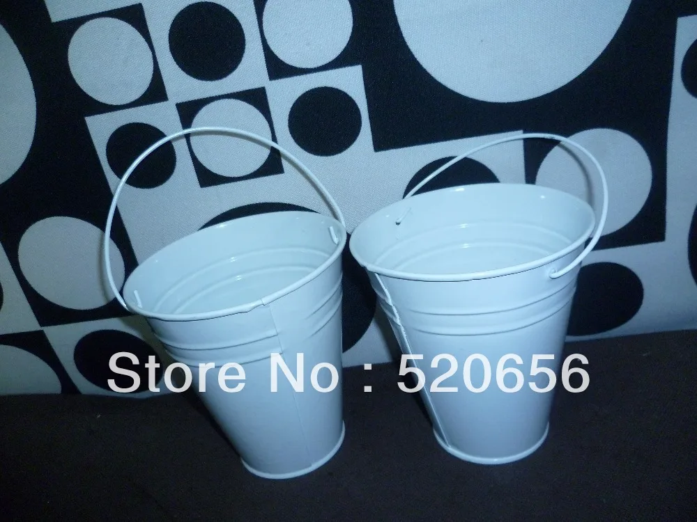 Big Wedding Party Favor White Candy Bucket Centerpiece Birthday
