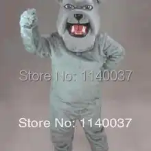 Маскот светло-серый шип собака талисман костюм мультяшный персонаж карнавальный костюм вечерние