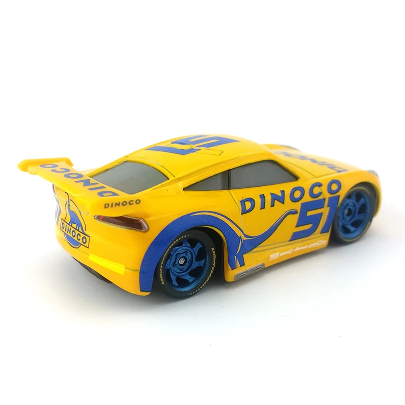 Дисней Pixar тачки 3 Dinoco Cruz Ramirez 1:55 литье под давлением металлический сплав