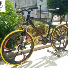 Kalosse 21/24/27/30 Скорость 26 дюймов, разворачивающаяся рама 26* 2.125er горный велосипед человек женский велосипед гидравлические дисковые тормоза