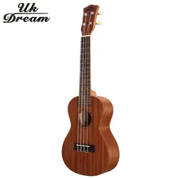 23 дюймов 4 струны Мини Акустическая гитара полный Sapele Ukulele музыкальные Струнные инструменты гитара 17 гриф из красного дерева гитары UC-110