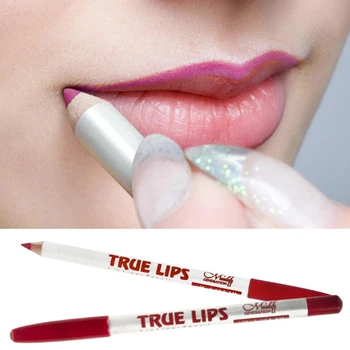 

12 PCS/Lot Lips Pencil Make Up True Lip Liner Marker Waterproof Makeup Professional Lipstick Pen Pencil Cosmetic Tools 12 Colors