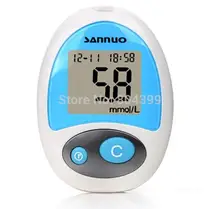 Hot Sale Famous SANNUO Brand Blood Glucose Meter for Diabetes blood glucose meter diabete 50 test