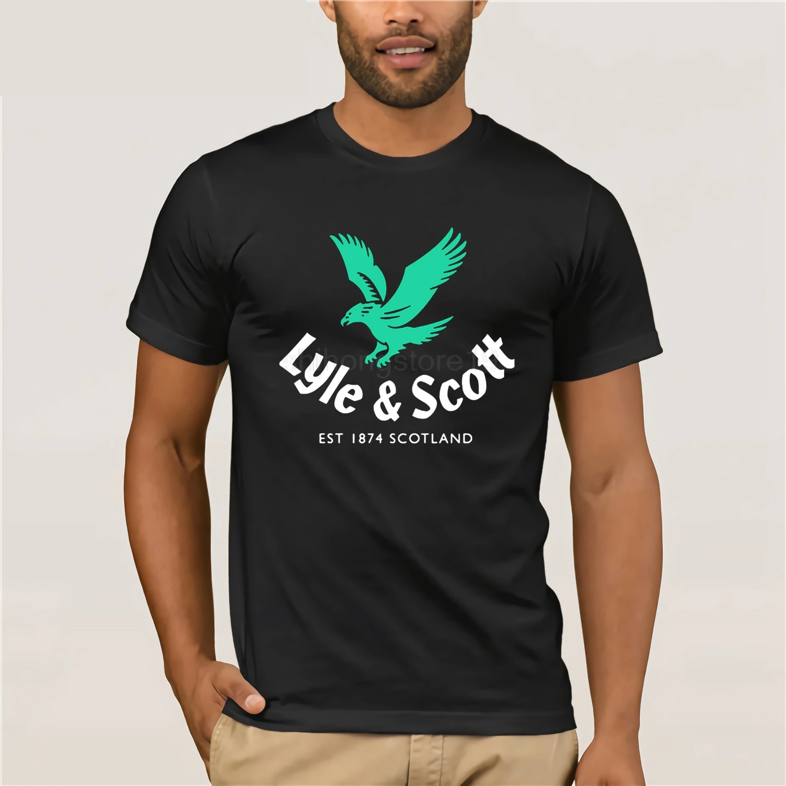 

Logo Vintage T-Shirt Lyle & Sctt Golfer Free Shipping 100% Cotton S-3XL Short Sleeve Men T Shirt Tops Summer Funny