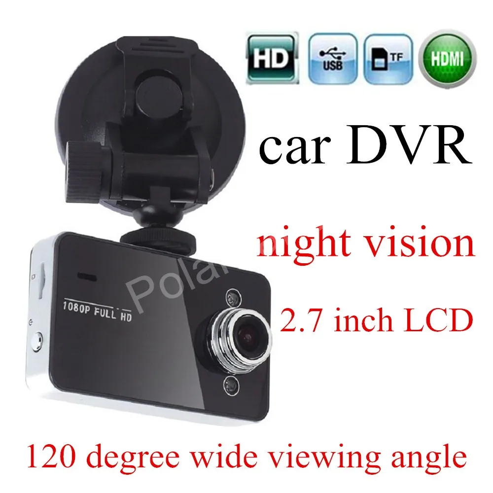 Auto DVR K6000 Car Camera Video Recorder HD 2.7" inch Dash cam Night