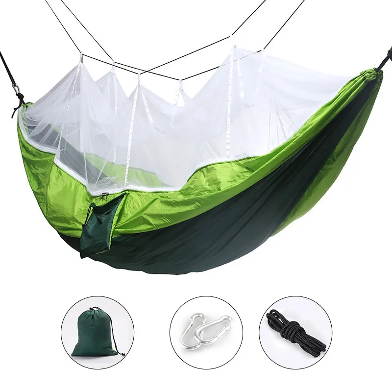 Camping Hammock Portable Mosquito Hammocks Lightweight & Compact for