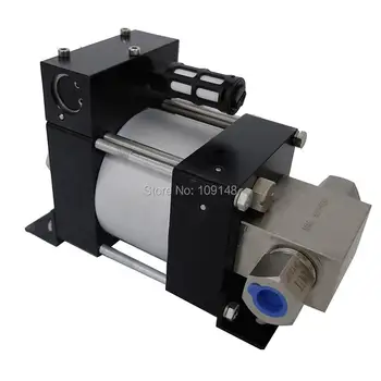 

Free shipping Model :M100 100:1 Actual pressure ratio 500-800 Bar Portable pneumatic driven water testing pump with adaptor