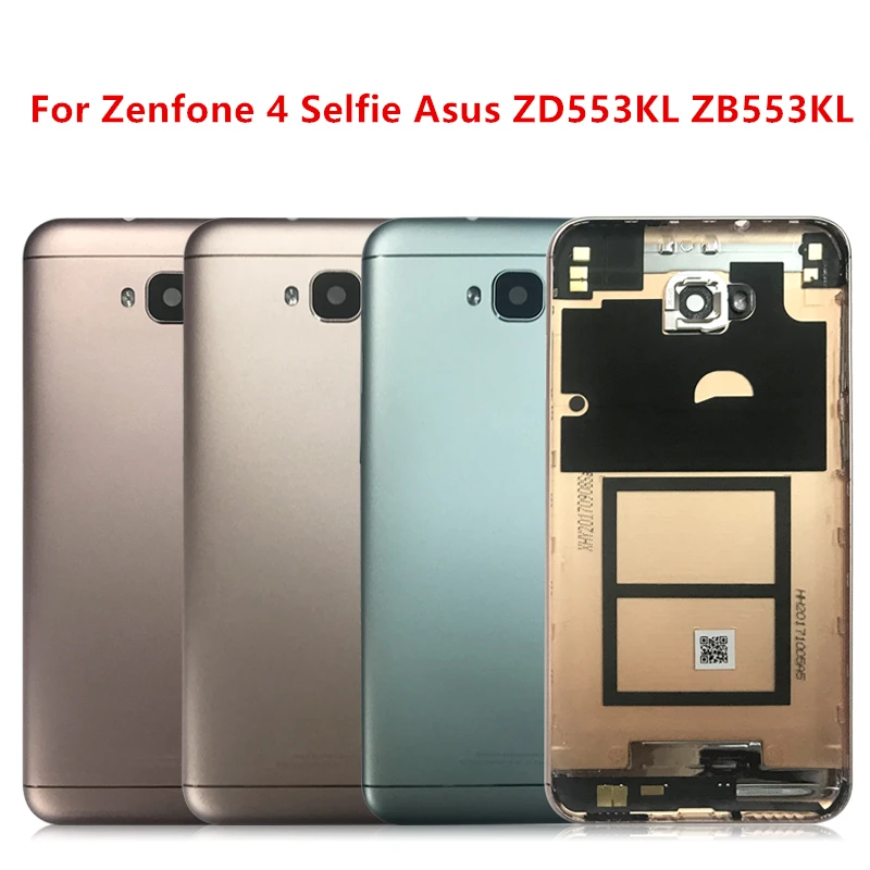 Чехол для мобильного телефона Zenfone 4 Selfie для Asus ZD553KL zb553kl, чехол для батареи с кнопкой включения громкости, запасная задняя крышка