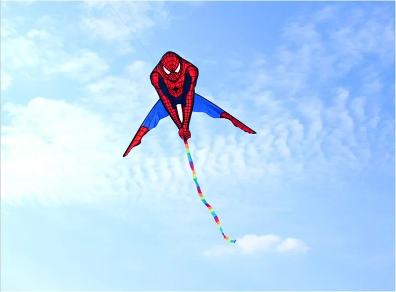 Высокое качество Аватар кайт Человек-паук кайт дельта кайт Летающий хорошо популярный с ручкой линия Вэйфан Кайт завод