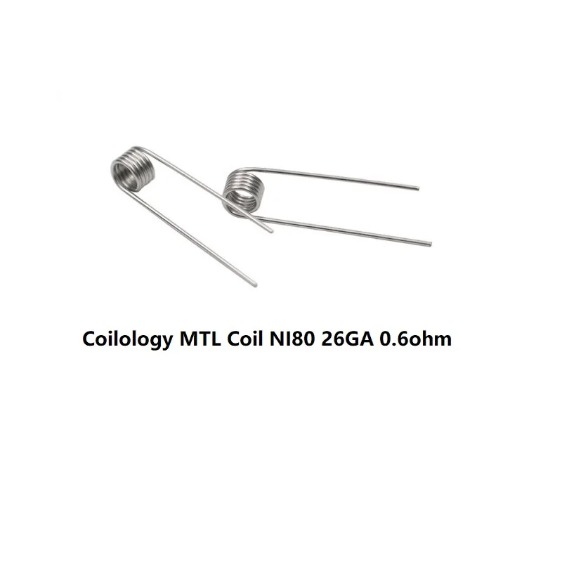 New Coilology MTL Coil 316SS 28GA 0.9ohm / NI80 26GA 0.6ohm/ Fused Clapton vape Coil for DIY vape accessory RTA RDA TANK New Coilology MTL Coil 316SS 28GA 0.9ohm / NI80 26GA 0.6ohm/ Fused Clapton vape Coil for DIY vape accessory RTA RDA TANK