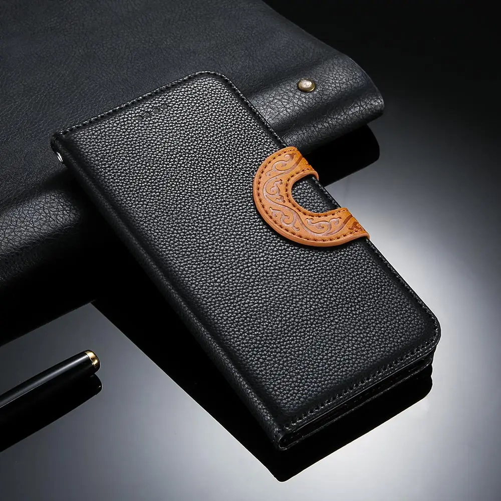 

Strap Leather Flip Case For Samsung Galaxy S8 S9 S10 Plus S7 S7 edge Card Slots Holder Silicone Wallet Cover Coque Fundas
