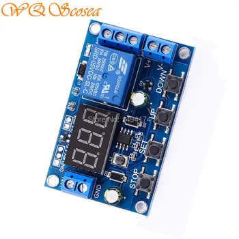 

WQScosea Q8S346 Battery Charger Discharger Board Delay Timer Under Voltage Over Voltage Protection Switch Time Relay Demo Module