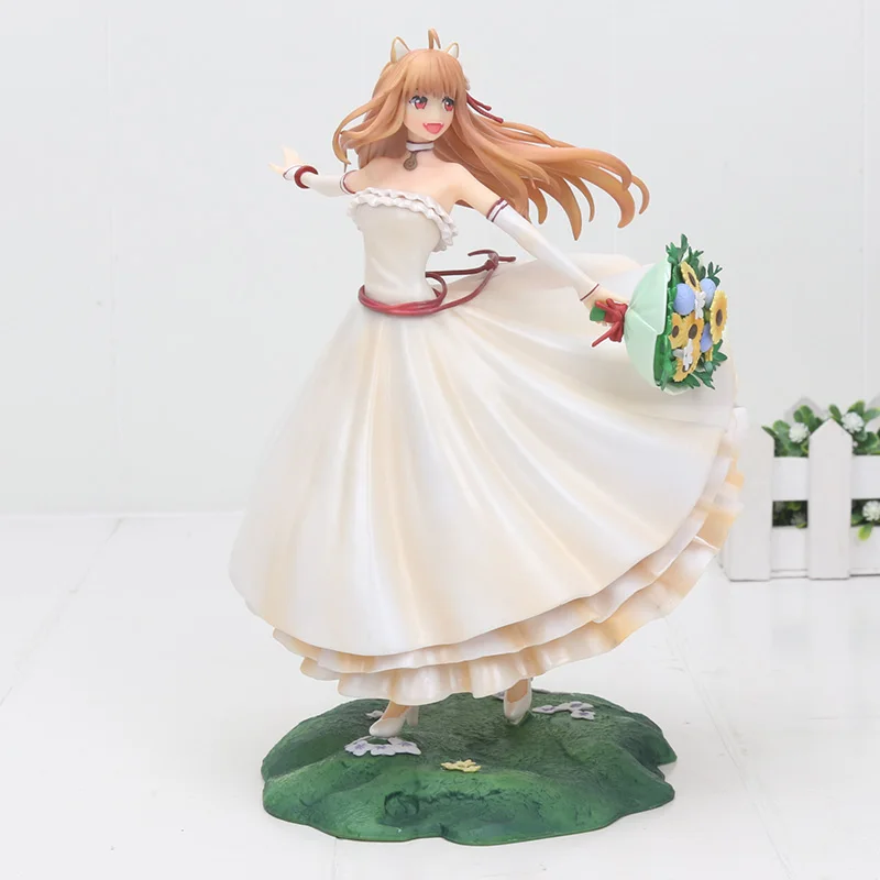 Аниме Spice and Wolf HOLO foxy фигура принцесса свадебное платье Kotobukiya Yusuke Masaki Sakurazenzen