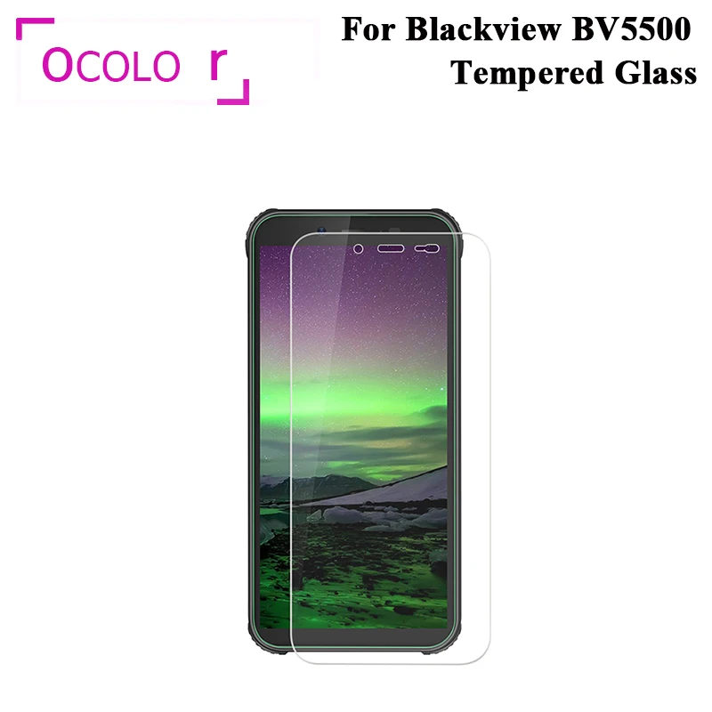 

ocolor For Blackview BV5500 Steel Tempered Glass Film Protective Replacement Screen Guard For Blackview BV5500 Phone Accessories