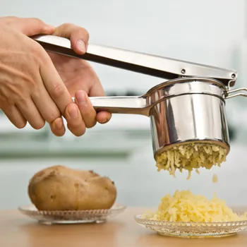 

Stainless steel mashed potato making machine Kitchen vegetable juicer Lemon orange juicer,Manual fruit juicer