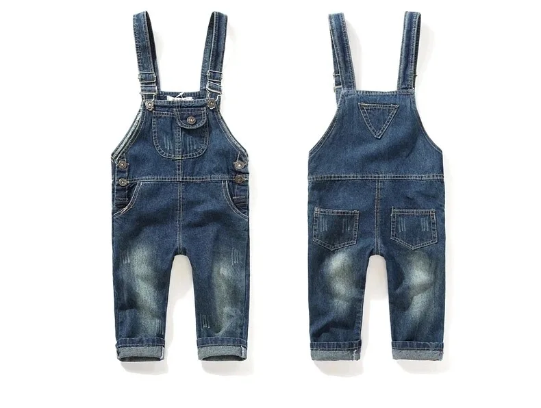 Denim Overalls For Kids Unisex 2015 New 