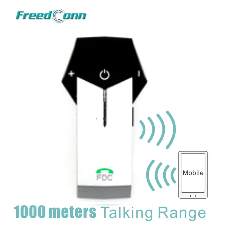 BT мотогарнитура для шлема FreedConn 2 Way 1000 м с поддержкой NFC Tech|Наушники шлемов| |