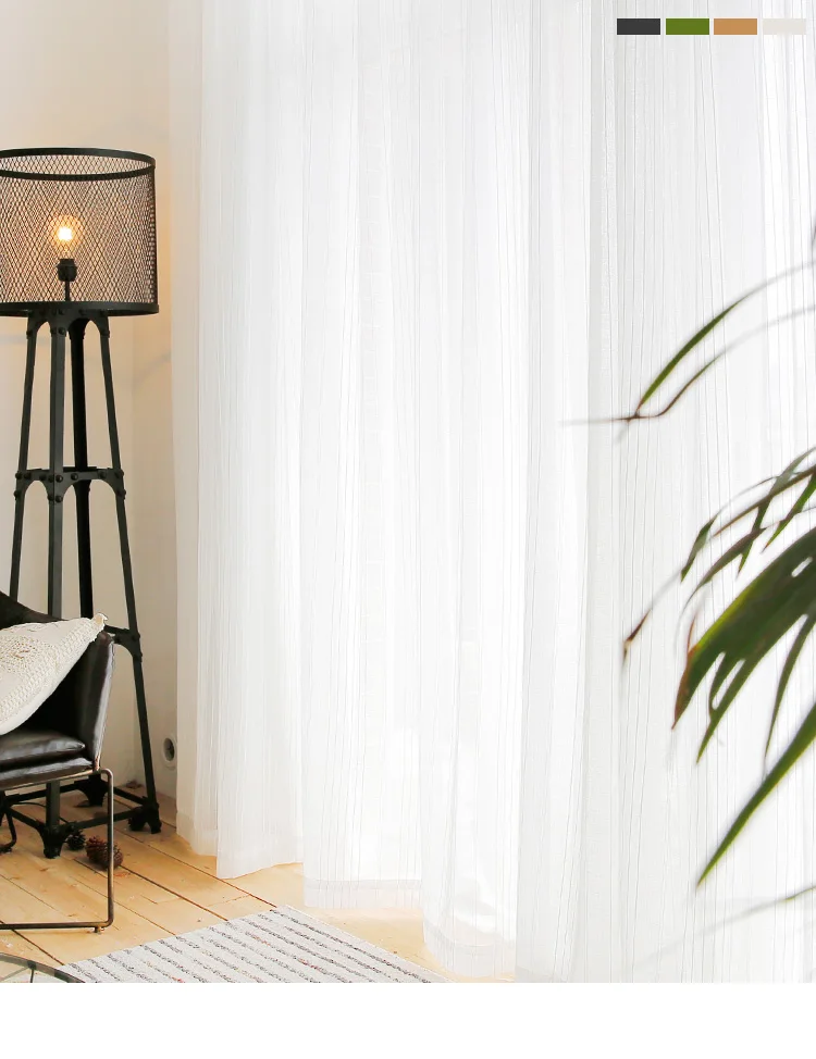 curtain voile for livingroom