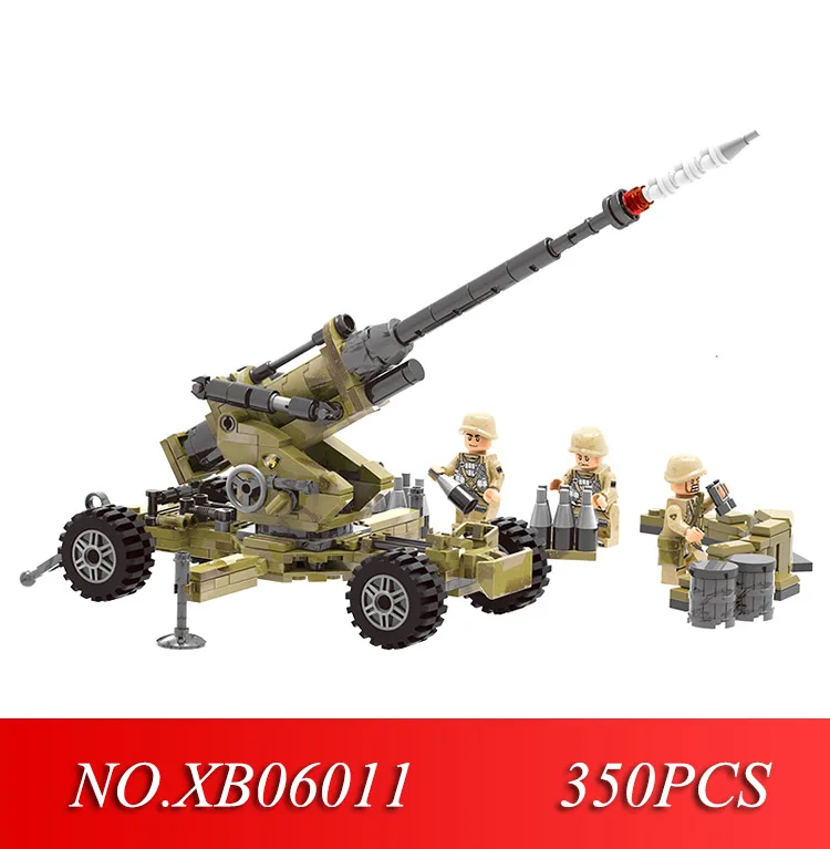 

XINGBAO 06011 Genuine Military Series legoing The Scorpion Cindy Cannon Set Funny Educational Building Blocks Bricks Toys Gift
