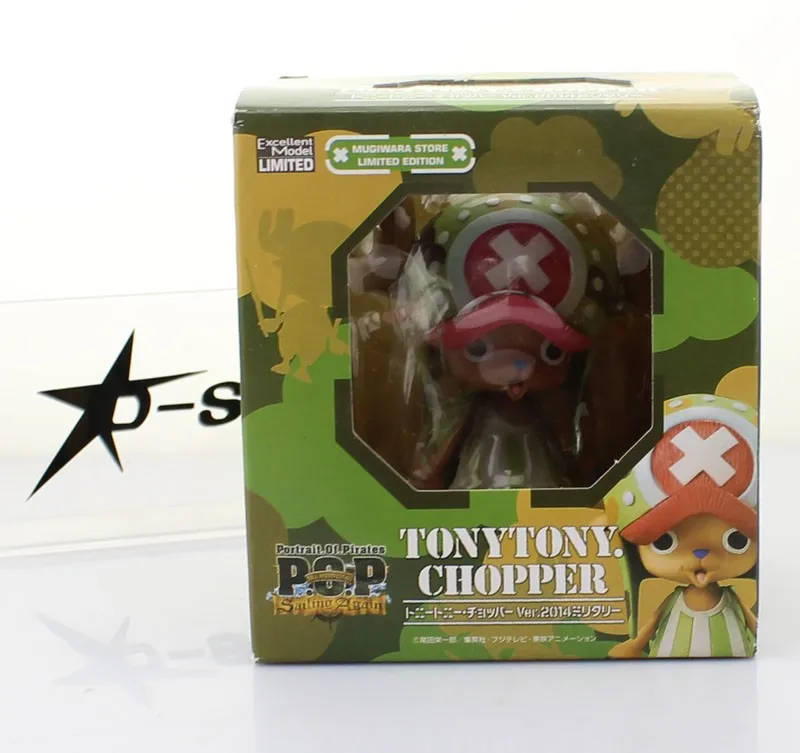 Free Shipping Cute 4 One Piece P O P Tony Tony Chopper Camouflage Version Boxed Pvc Action Figure Model Collection Toy Gift Gift Collection One Piecetony Tony Chopper Aliexpress