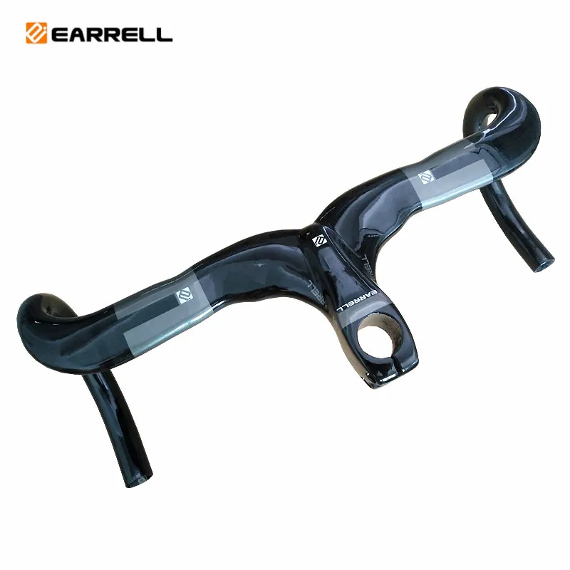 

2017carbon handlebar Road Bike bend high modulus brompton carbon fiber road handlebar integrated handlebar triathlon tape