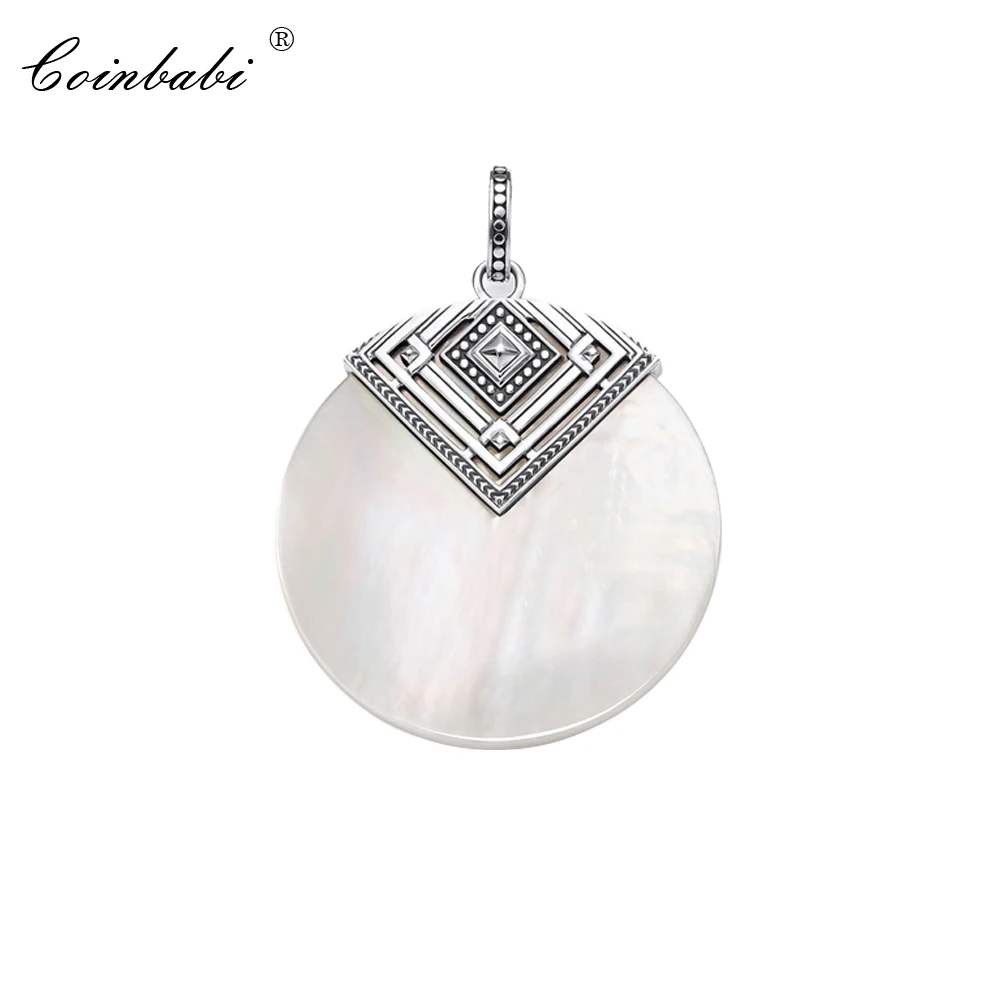

Pendant Africa Shell Ornament For Women Fashion Vintage 925 Sterling Silver Ethnic Gift Thomas Soul Jewelry Fit Ts Necklace