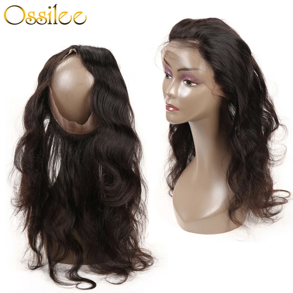 Ossilee 360 Lace Frontal with Bundle Body Wave Bundles with Frontal Malaysian Hair Bundles with Closure NoRemy Hair Lace Frontal Ossilee 360 Lace Frontal with Bundle Body Wave Bundles with Frontal Malaysian Hair Bundles with Closure NoRemy Hair Lace Frontal
