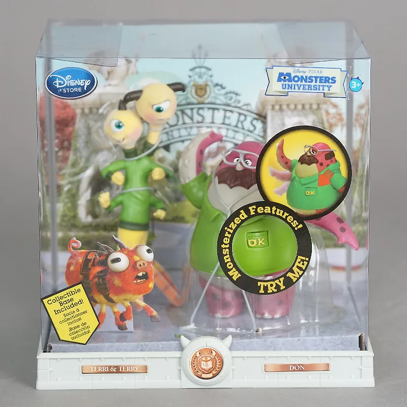 Подлинные Disney Pixar Monsters University Inc Джеймс П. Экшн фигурки Sullivan Mike Wazowski модель игрушка