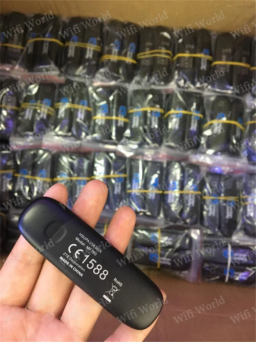 Разблокированный мобильный широкополосный модем ZTE MF190 3G GSM 7 2 Мбит/с USB|3G модемы| |
