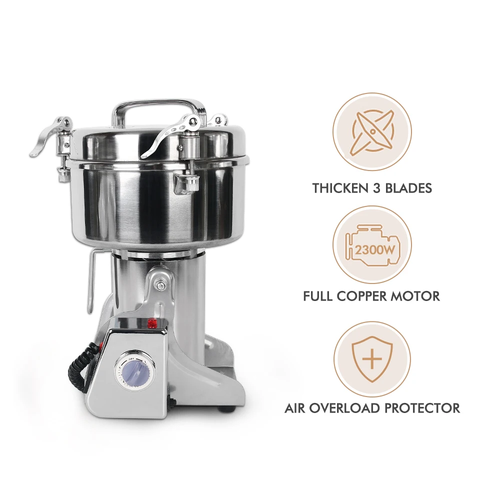 ITOP 500 г пульверизатор 2300 Вт электрическая пищевая зерношлифовальная машина