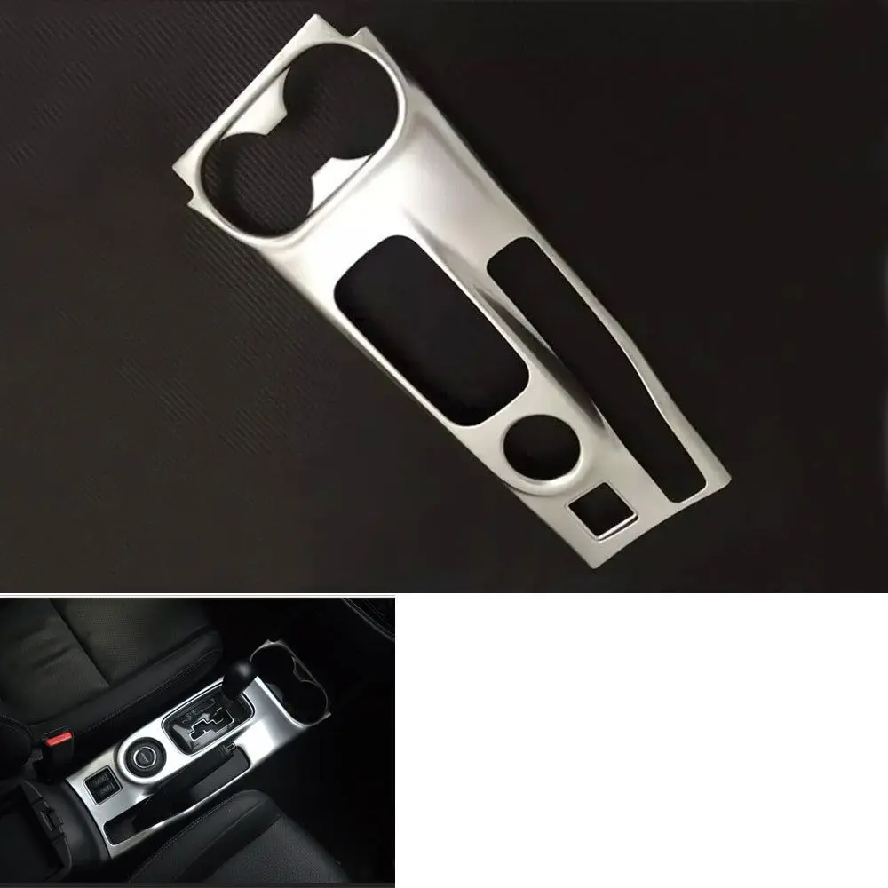 ABS Car Full Gear Shift with Water Cup Holder Frame Cover Trim Styling