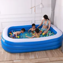 Надувной бассейн портативный открытый детский бассейн для купания Крытый надувной бассейн