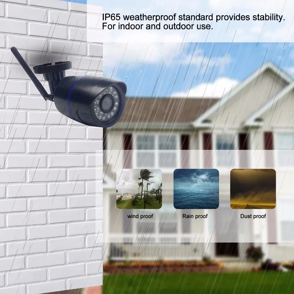 yoosee Wifi IP Camera Outdoor 1080P 720P 960P Module with Onvif SD Card Slot Max32G motion Detector Alarm for CCTV home security (4)