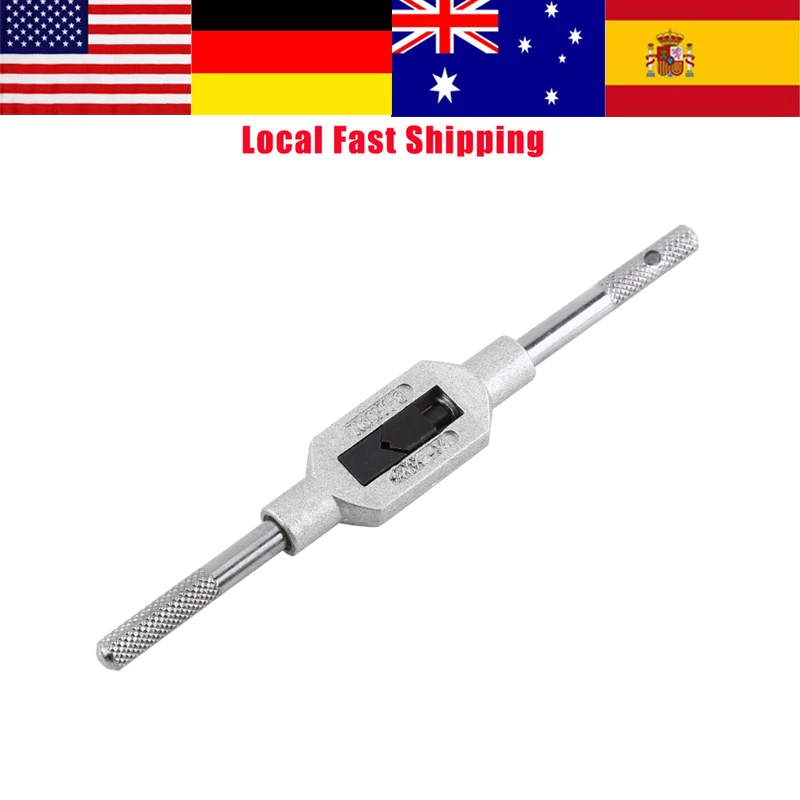New Adjustable 130mm Engineers Tap Wrench Holder Suitable for M1 M6