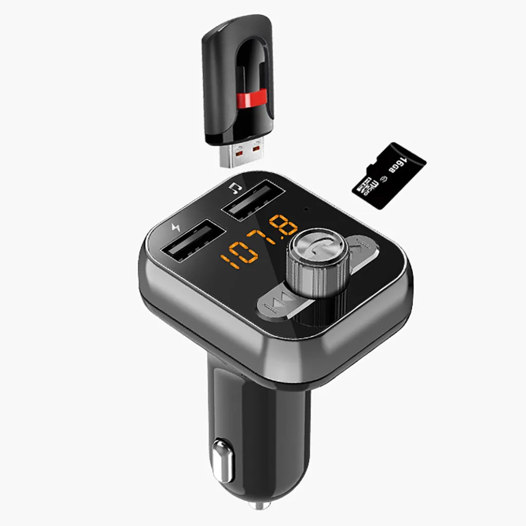 Willtoo Bluetooth handsfree5V/3.1A автомобилей Dual USB Зарядное устройство fm-передатчик Беспроводной радио адаптер MP3 плеер для iPhone samsung Ipad