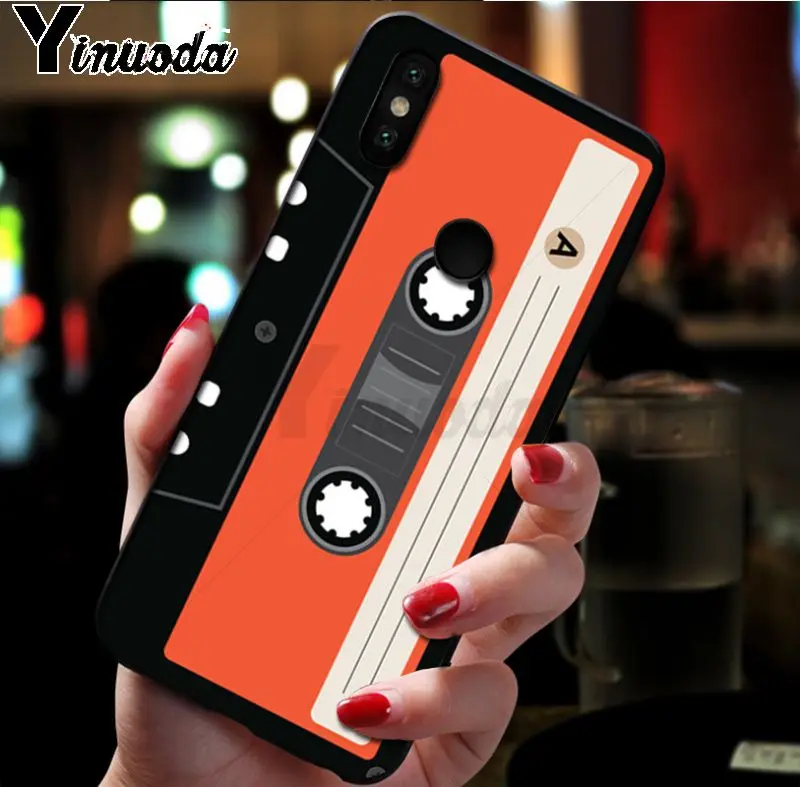 Силиконовый чехол Ynuoda mixtape для xiaomi mi 8 se 6 note3 redmi 5 5plus note 5|Бамперы| |