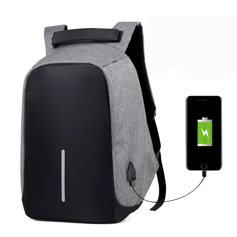 

Arsmundi New Backpack USB Charging 15 Inch Laptop Backpack Men Multi-function Business Backpack School Bags For Teenagers Unisex