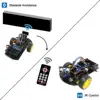 Комплект шасси Smart Robot Car 2WD с ультразвуковым модулем, пульт дистанционного управления для Arduino, Комплект «сделай сам» ► Фото 3/6