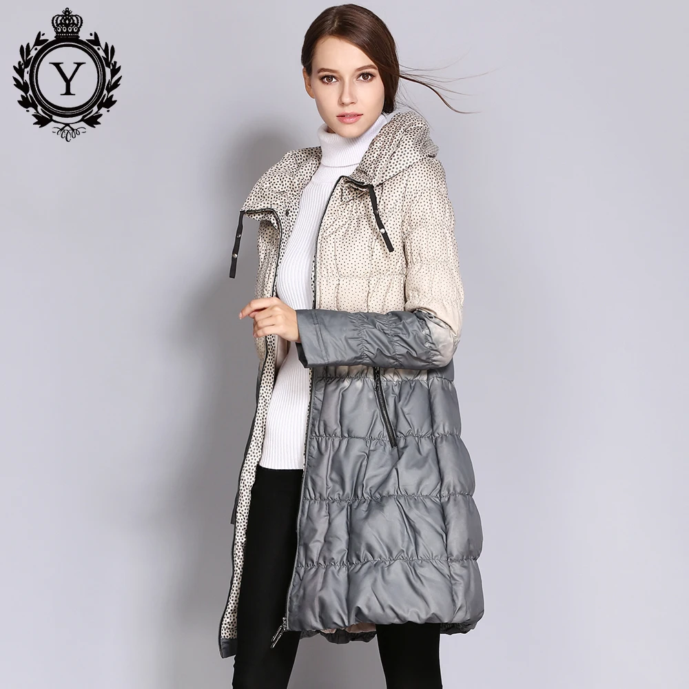 COUTUDI 2018 Winter Plus Size Down Coat Women Parkas Female Long Duck Down Padded Jacket Hit Color High Quality Women's Clothing COUTUDI 2018 Winter Plus Size Down Coat Women Parkas Female Long Duck Down Padded Jacket Hit Color High Quality Women's Clothing