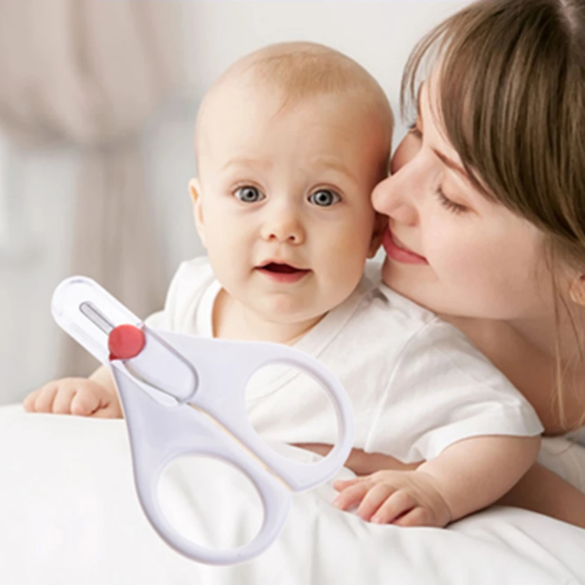 Super Deal High Quality New Arriving Rikang Baby Nail Scissors Newborn Baby Safety Nail Clipper Scissors