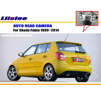 

Car Reversing Rear View Camera For Skoda Fabia 5J MK2 2007~2010 2011 2012 2013 2014 HD CCD Backup Parking Camera Night Vision