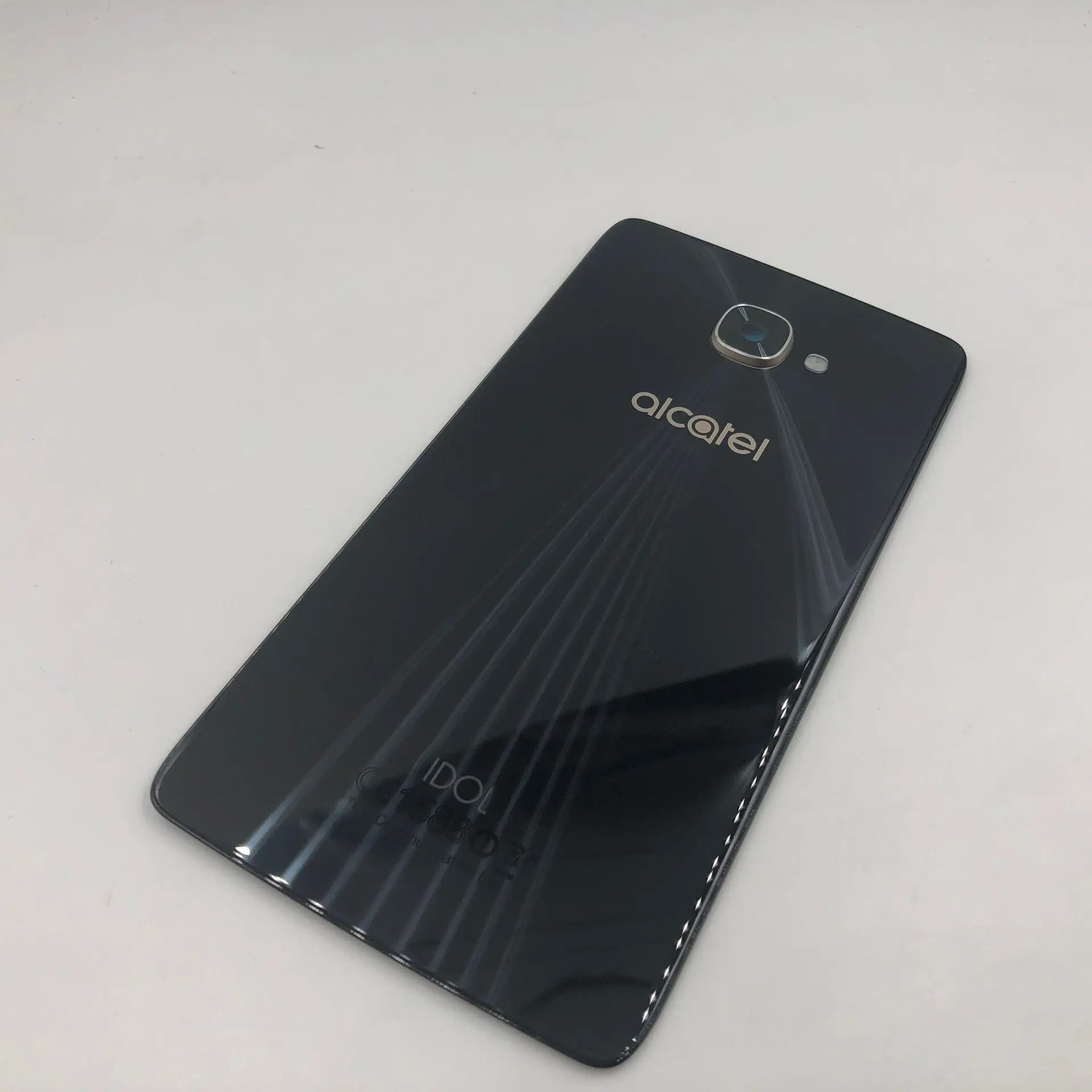 10 шт./лот Для Alcatel One Touch IDOL OT6070 6070 k 6070y 6070 стеклянная задняя крышка Корпус задняя замена крышки батарейного отсека часть