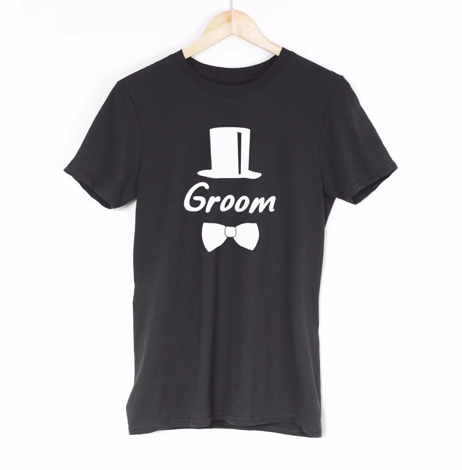 Groom Mens T Shirt Tee Groomsmen Bachelor Wedding Party Funny Gift Idea | Мужская одежда